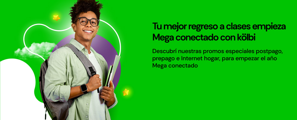 Tu mejor regreso a clases empieza Mega conectado con kölbi