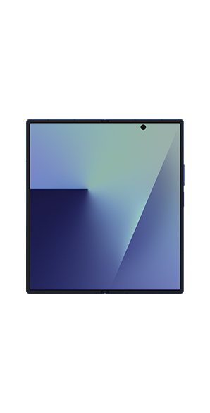 Galaxy Z FOLD7 vista frontal abierto