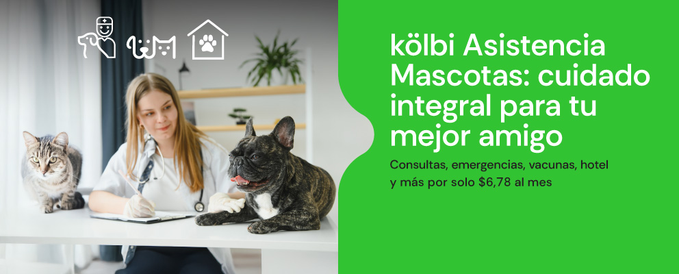kölbi Asistencia Mascotas: cuidado integral para tu mejor amigo