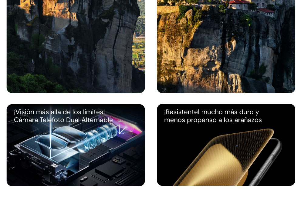 ¡Resistente! mucho más duro y menos propenso a los arañazos.