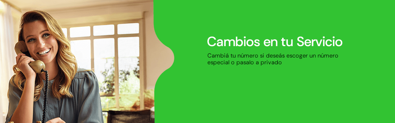 Cambios en tu servicio 