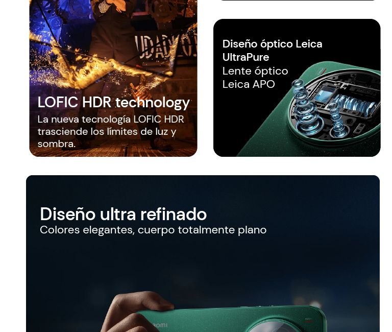 Batería de 5 500 mAh con carga rápida