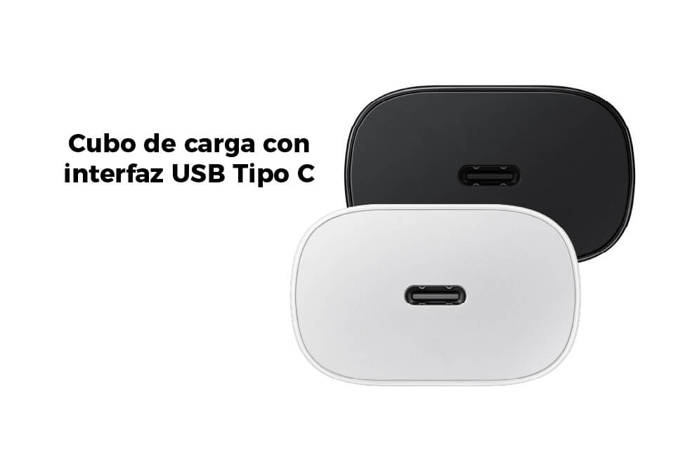 Cubo de carga con interfaz USB Tipo C