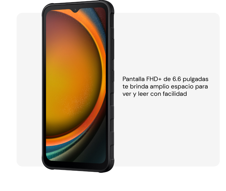 Samsung Galaxy XCover 7 con pantalla FHD+ de 6.6 pulgadas