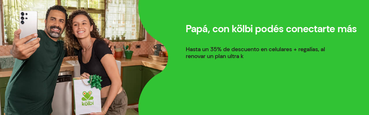 Papá, con kölbi podés más