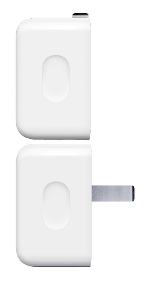 Apple Adaptador Dinamico 40W vista lateral