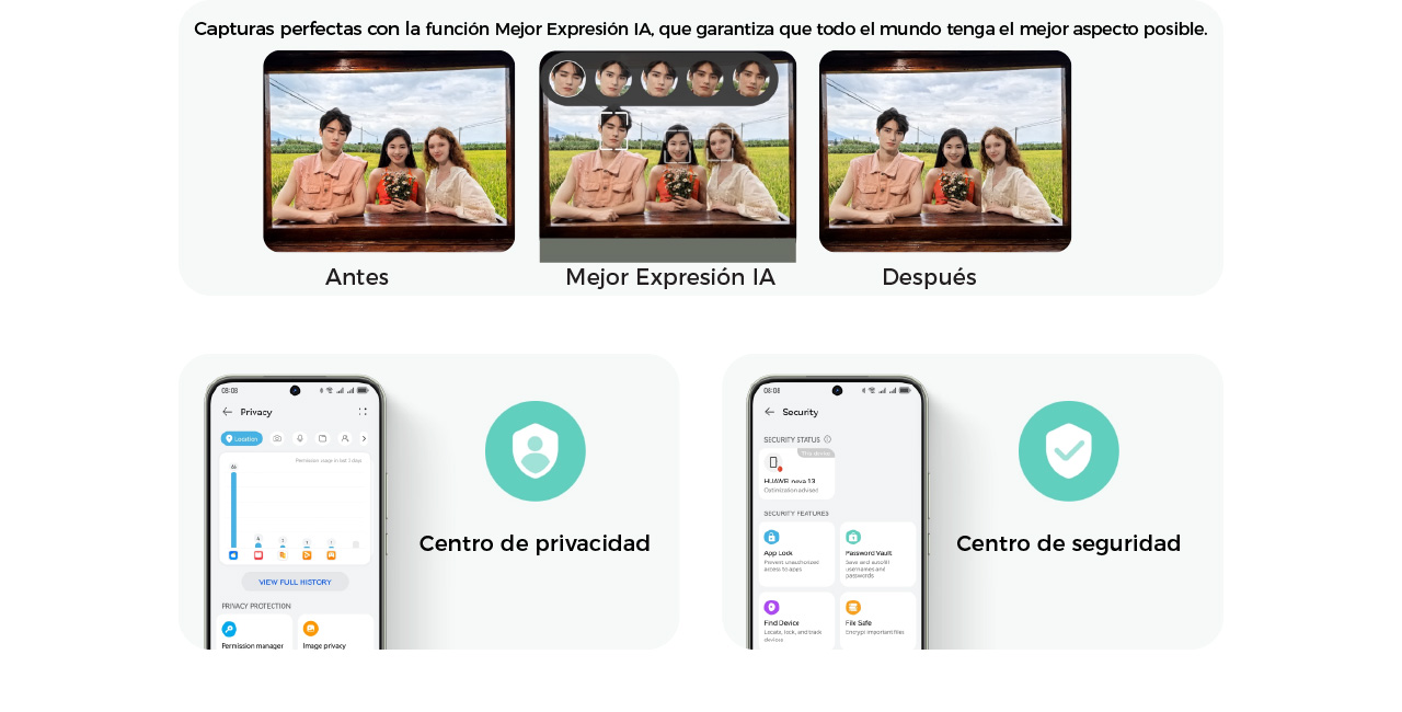 La función Mejor Expresión IA garantiza que todo el mundo tenga el mejor aspecto posible