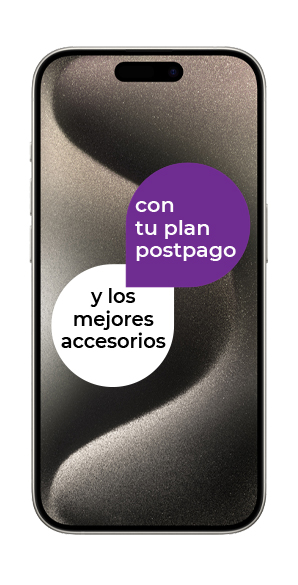 iPhone 15 Pro vista frontal