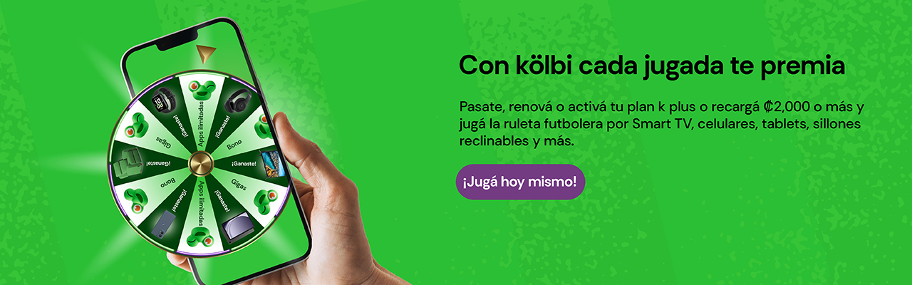 Con kölbi sumás un mañana verde, adquirí un servicio kölbi y adopta un árbol