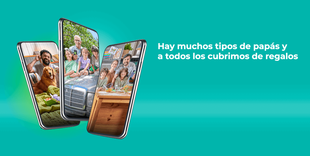 Este Día del Padre al adquirir, renovar o pasarte a plan kölbi postpago obtendrás grandes beneficios