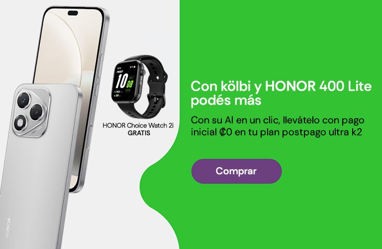 Con kölbi y HONOR 400 Lite podés más con su AI en un clic