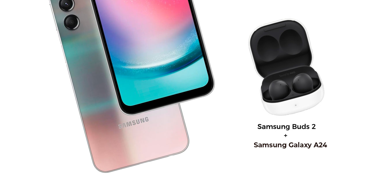 Combo Samsung Buds 2 + Samsung A24 LTE