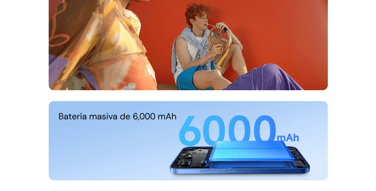 Cámara dual de 50MP con IA