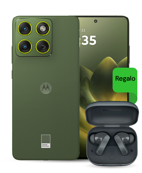 MOTOROLA EDGE 70 vista frontal y trasera