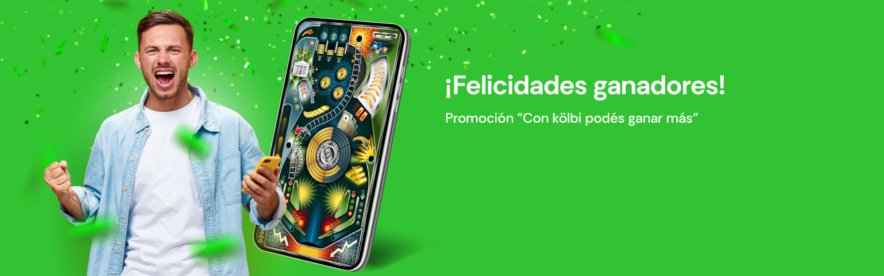 Ganadores "Con kölbi podés ganar más"