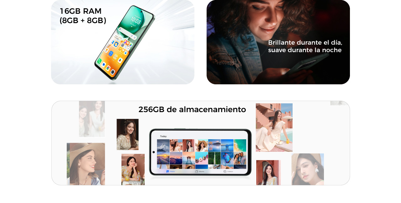 HONOR X7c 16GB RAM (8GB + 8GB) + 256GB de almacenamiento