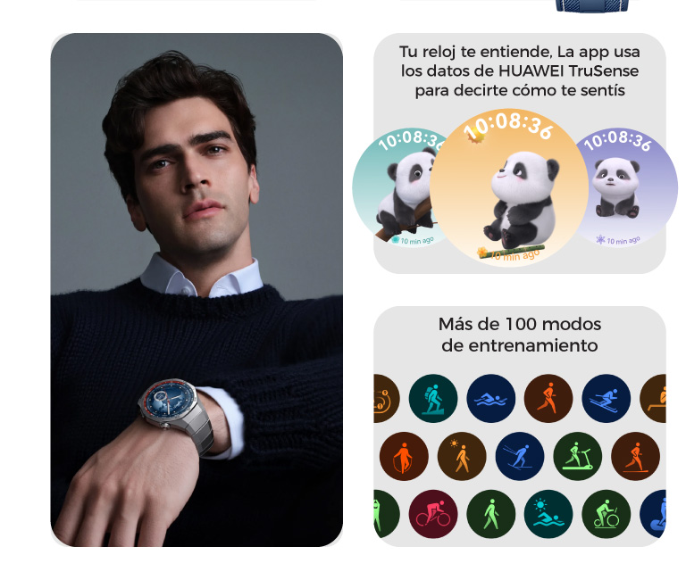 Más de 100 modos de entrenamiento