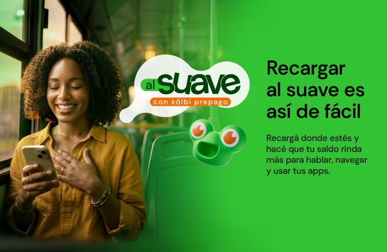 Con tus recargas mantenés tu servicio activo y disponible para llamadas, mensajes y navegar en Internet