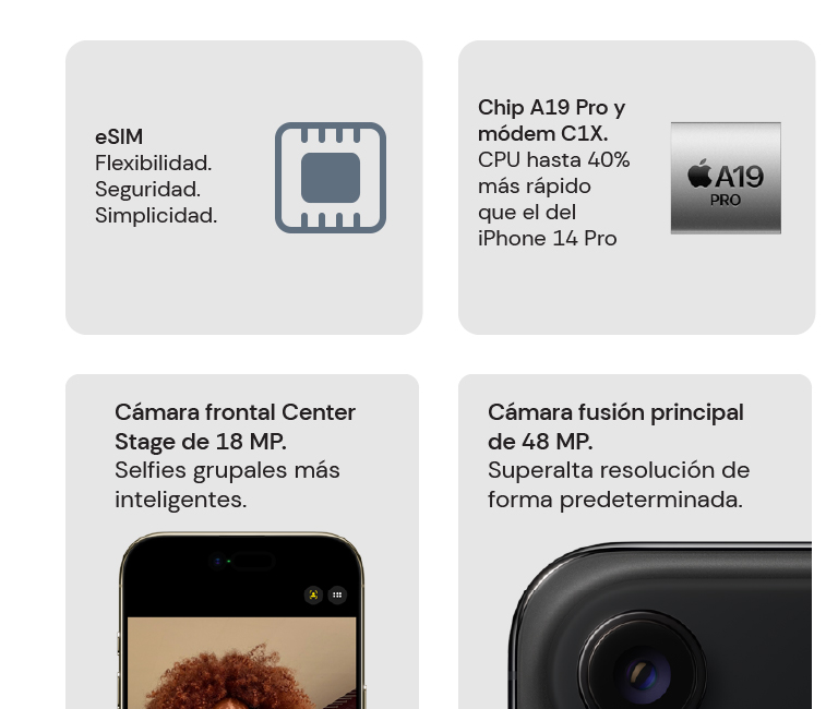 iPhone 17 Air con chip A19y módem C1X