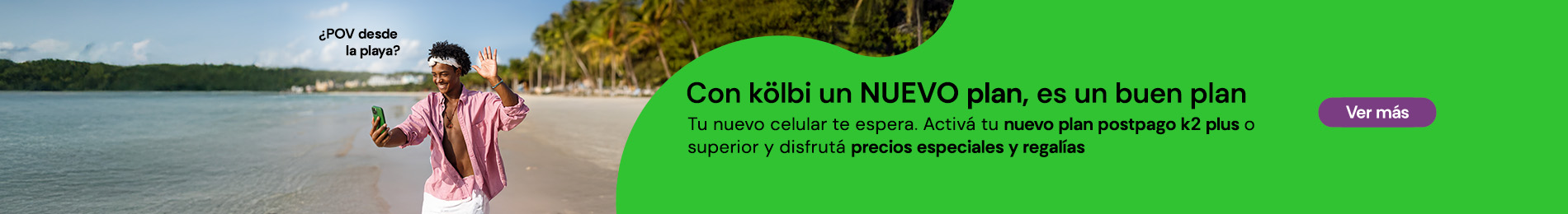 Activá tu nuevo plan postpago k2 plus o superior y disfrutá precios especiales y regalías