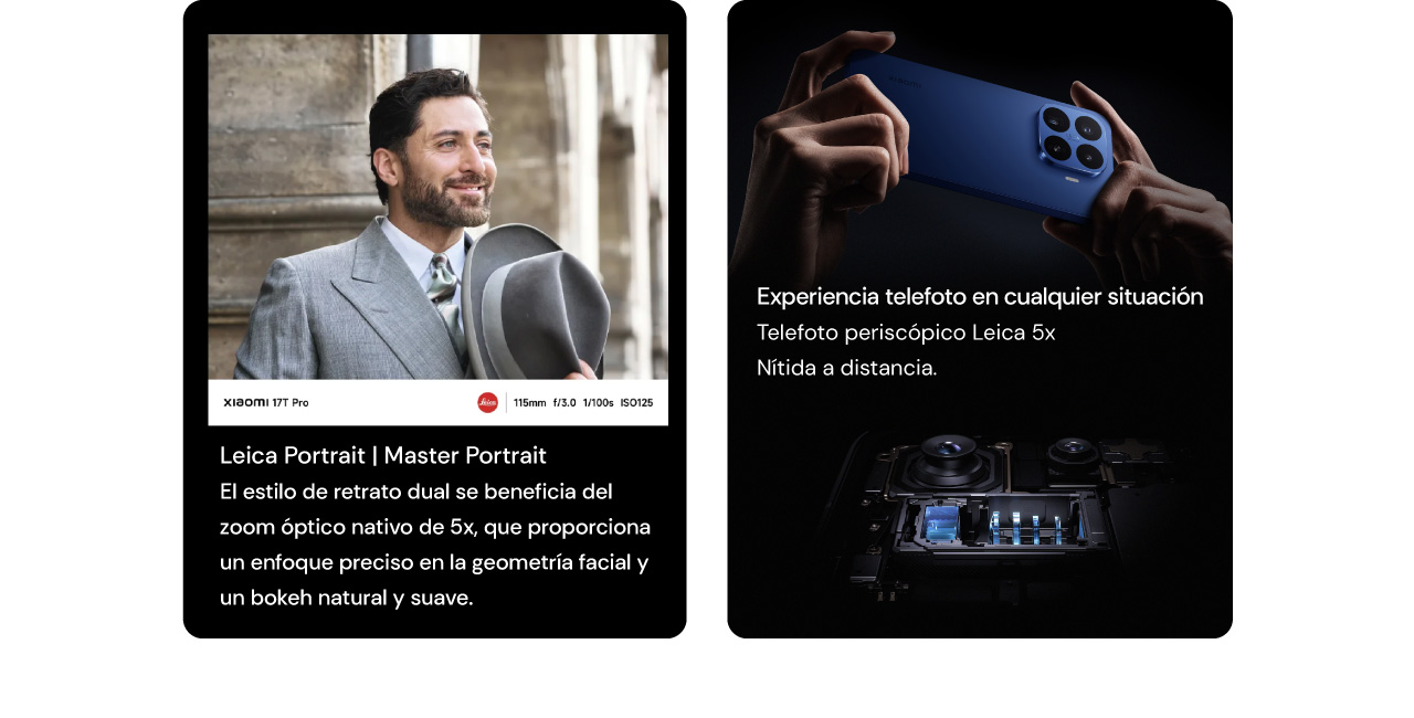 Experiencia telefoto en cualquier situación