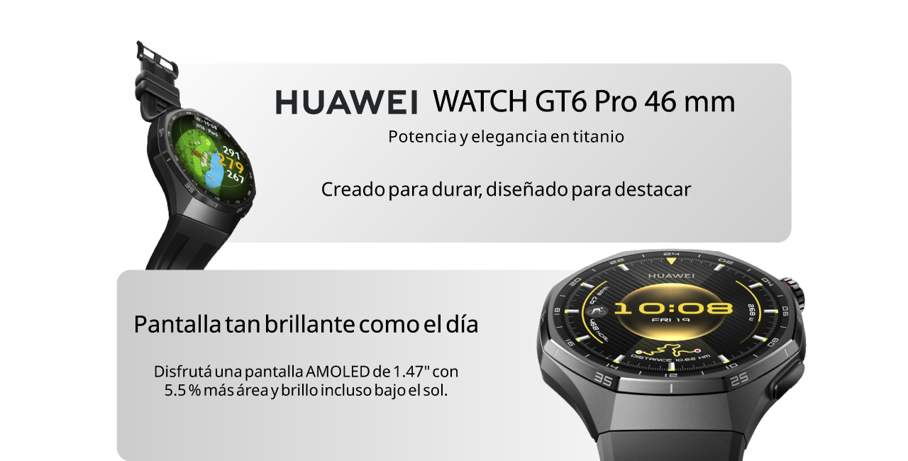 Huawei Watch GT 5: hasta 7 días de duración en la batería