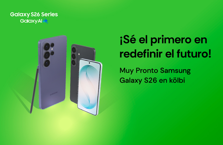 Samsung S26 en kölbi