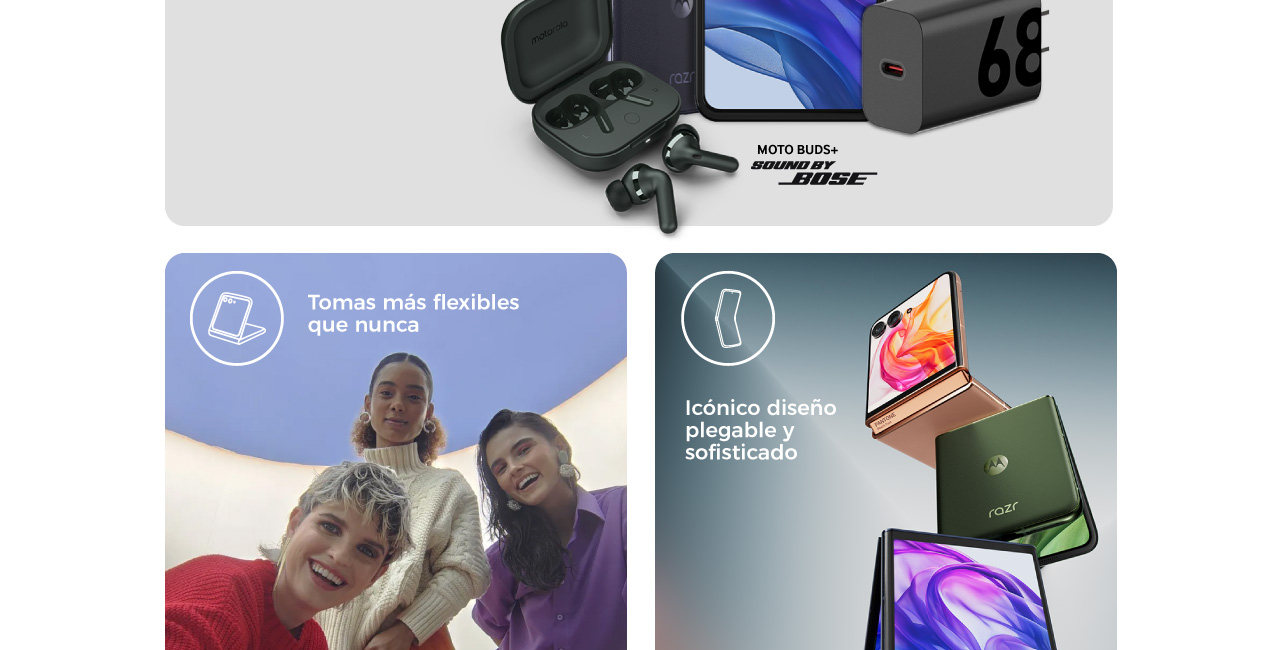 Tomas más flexibles que nunca