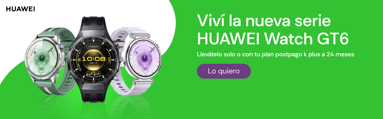 Nueva serie Huawei Watch GT6