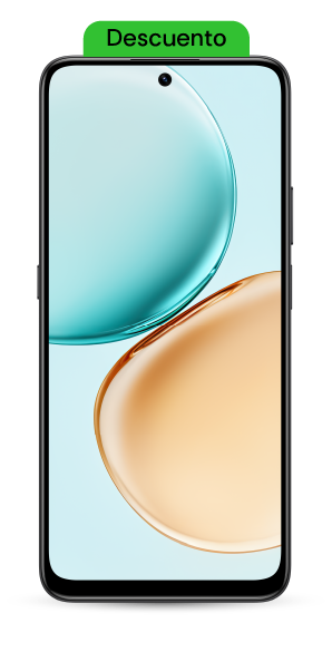 HONOR X7d vista frontal