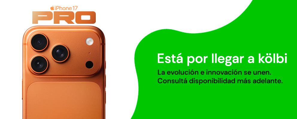 iphone 17 Pro, Está por llegar a kölbi la evolución e innovación