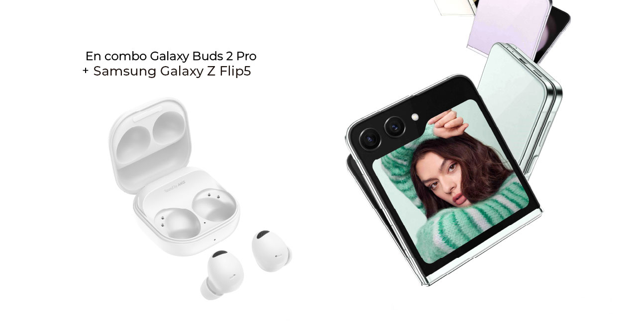 Combo Galaxy Buds 2 Pro + Samsung Galaxy Z Flip5