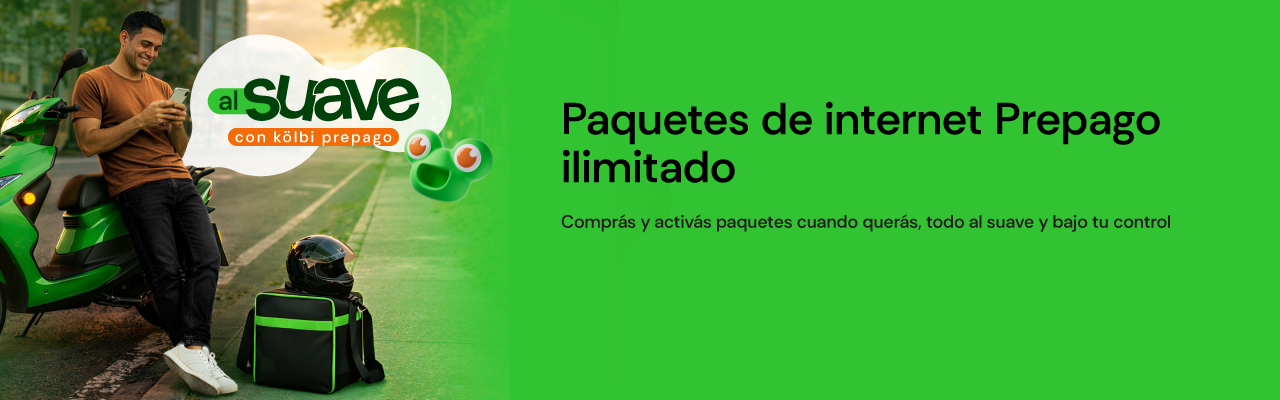 Paquetes de Internet Prepago Ilimitado