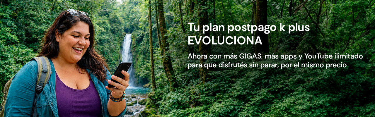 Planes k plus ahora con más gigas, más apps y You Tube ilimitado