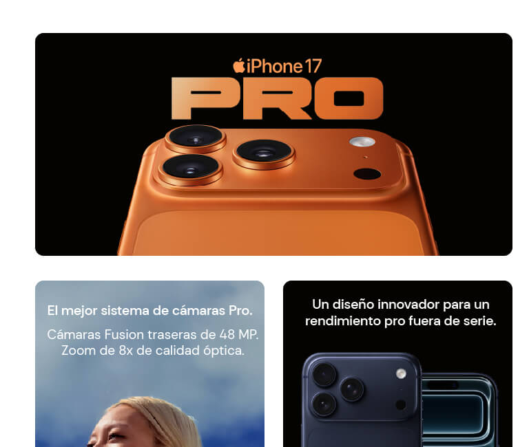 iPhone 17 Pro El mejor sistema de cámaras Pro y diseño innovador