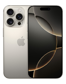 iPhone 16 Pro vista frontal y trasera