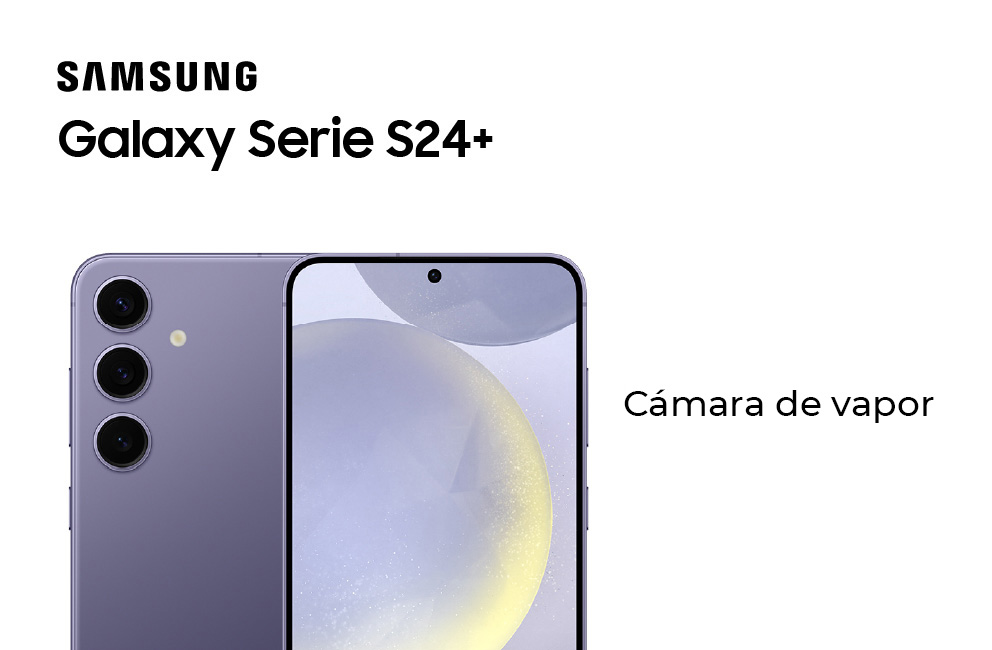 Samsung Galaxy S24 plus, con garantía extendida de 2 años