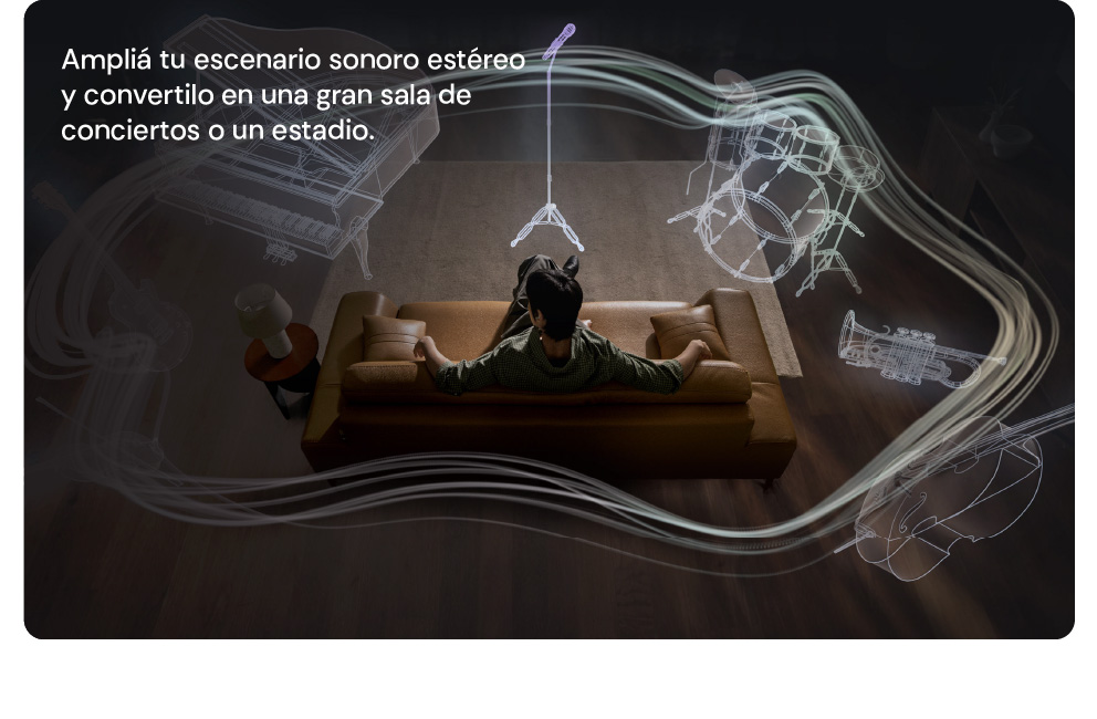 Ampliá tu escenario sonoro estéreo