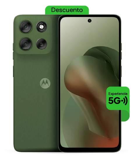 Motorola moto g56 vista frontal y trasera