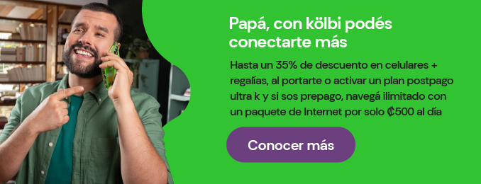 Papá, con kölbi podés más