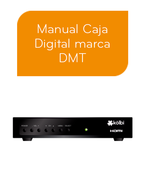Manual caja digital DMT