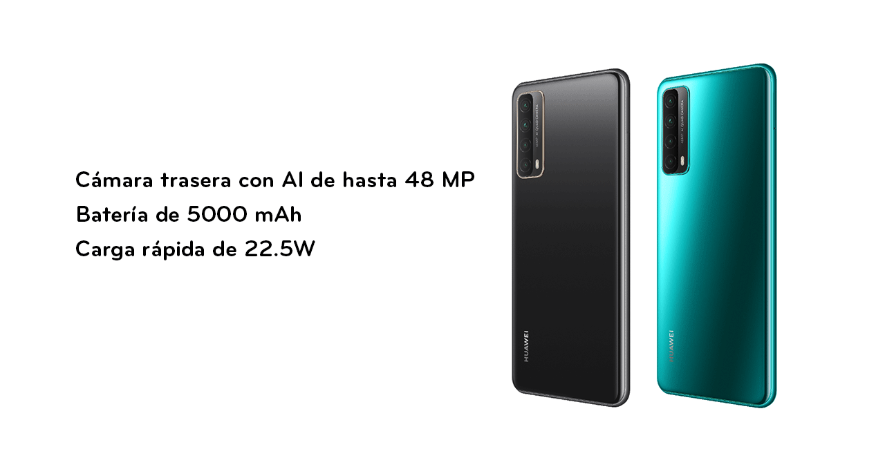 Cámara trasera con AI de hasta 48 MP y batería de 5000 mAh