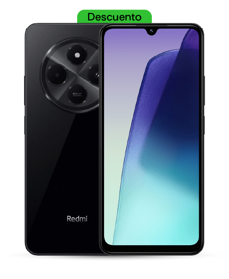 Xiaomi Redmi 14C vista frontal y trasera