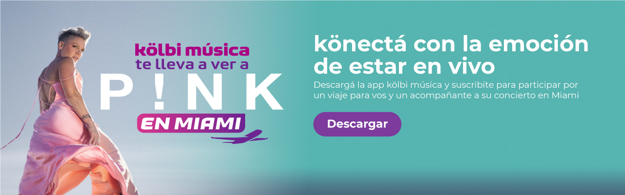 kölbi música te lleva a ver a Pink en Miami. Ve reglamento
