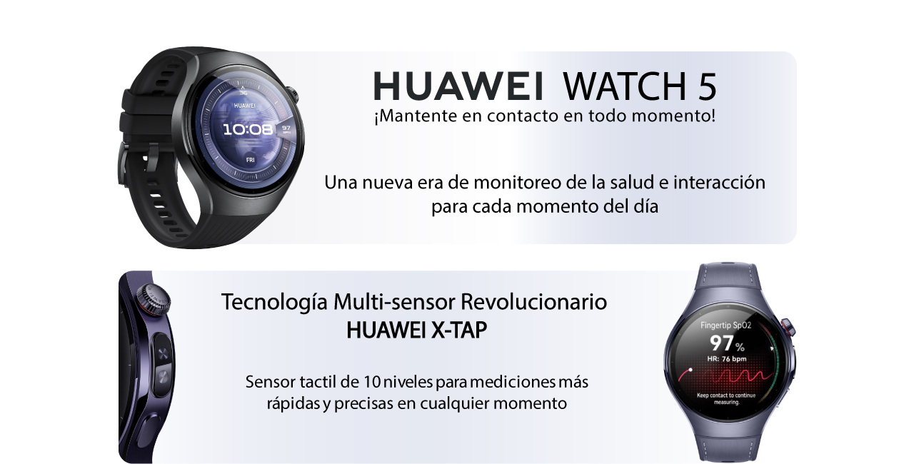 Huawei Watch 5 46MM: sensor Huawei X-TAP