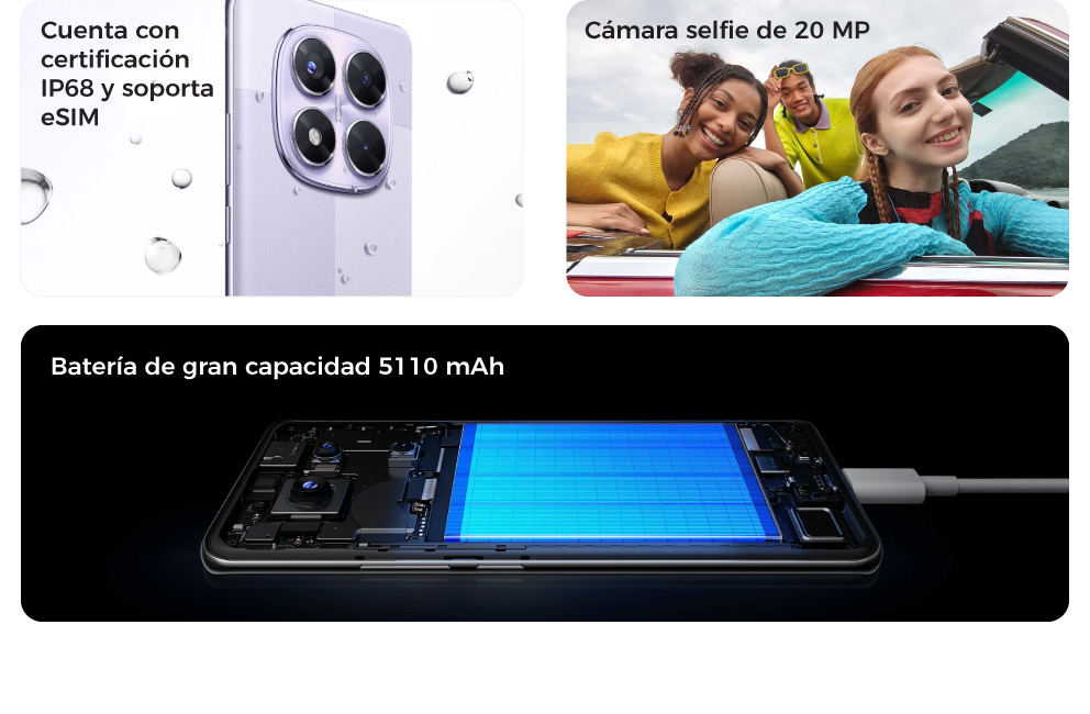 Cuenta con certificación IP68