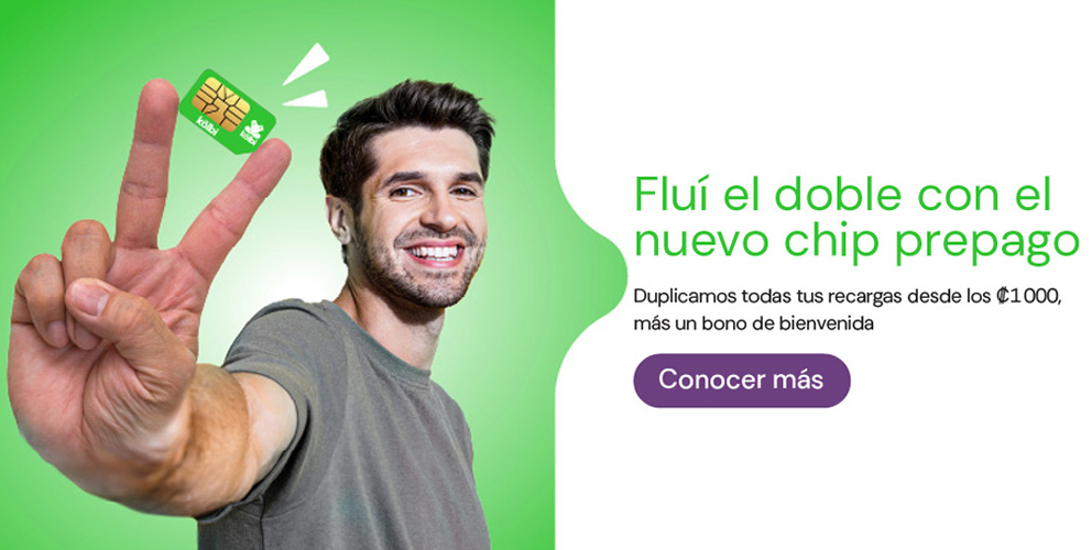 Chip prepago: duplicamos todas tus recargas a partir de 1000 colones