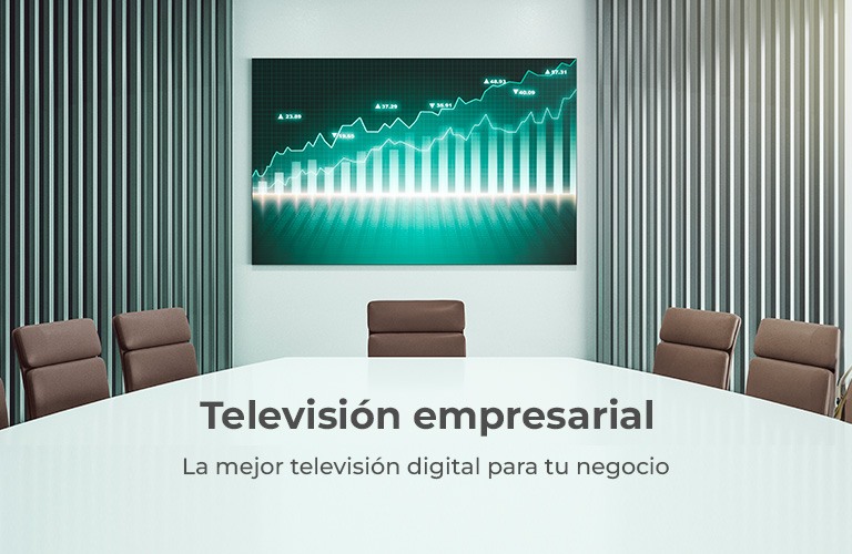 La mejor televisión digital para tu empresa