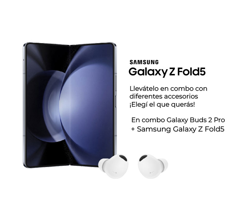 Samsung Galaxy Z Fold5, llevátelo en combo con diferentes accesorios.
