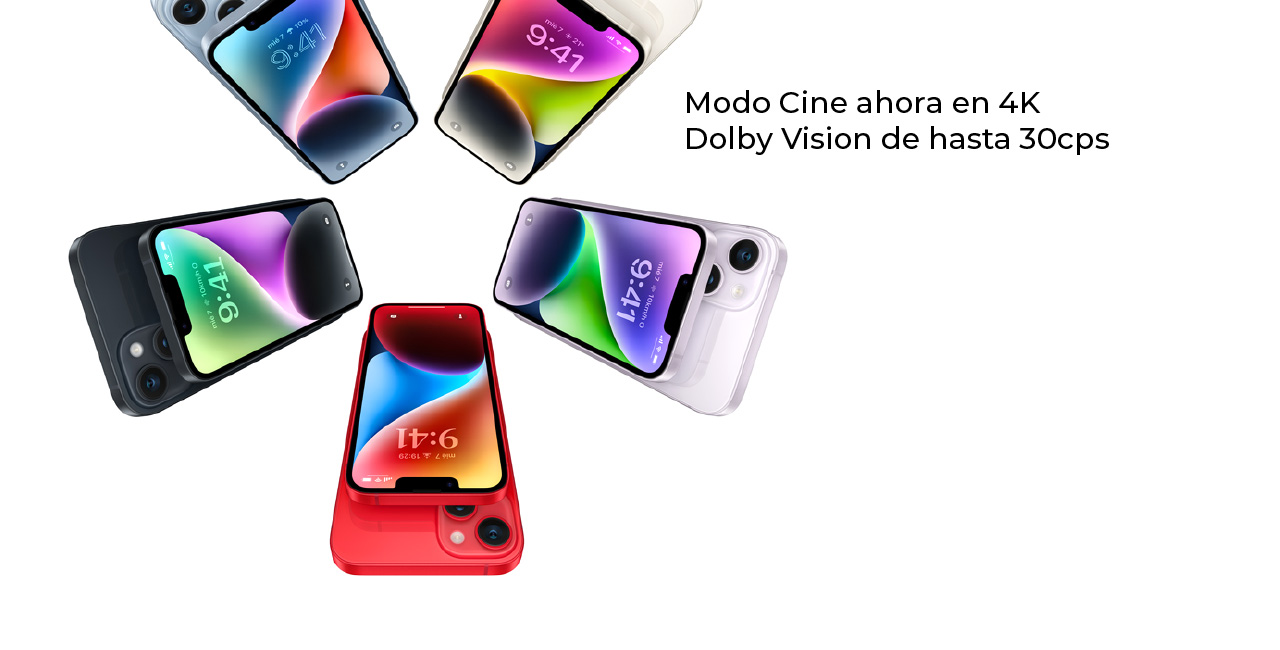 Apple iPhone 14 modo cine ahora en 4k